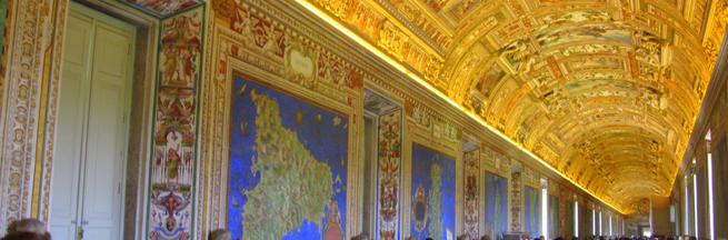 Vatikan'ın altın tavanları